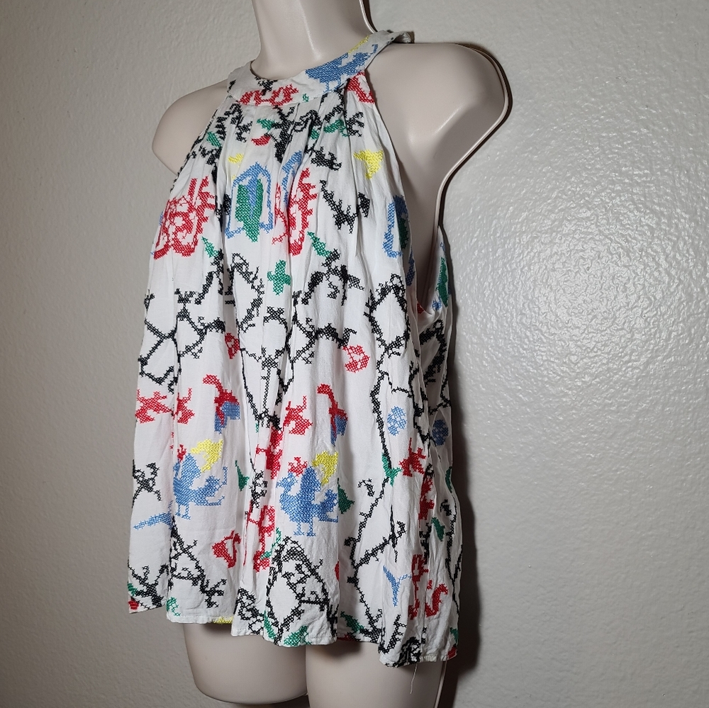 Romeo + Juliet colorful Embroidered couture halter - Picture 7 of 9